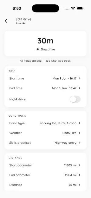 Road44 — Drive entry